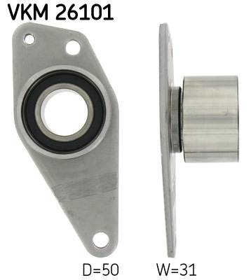 SKF VKM26101 Vezetőgörgő fogasszíj-vezérműszíjhoz